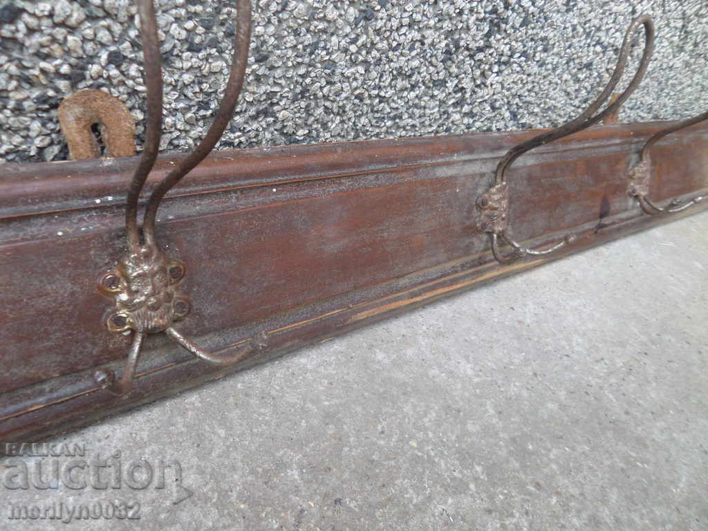 Delivery of Old bourgeois hanging wooden wrought iron Delivery of Old bourgeois hanging wooden wrought iron