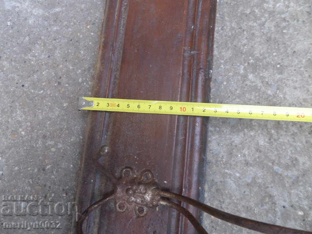 Old bourgeois hanging wooden wrought iron - 6 Old bourgeois hanging wooden wrought iron - 6