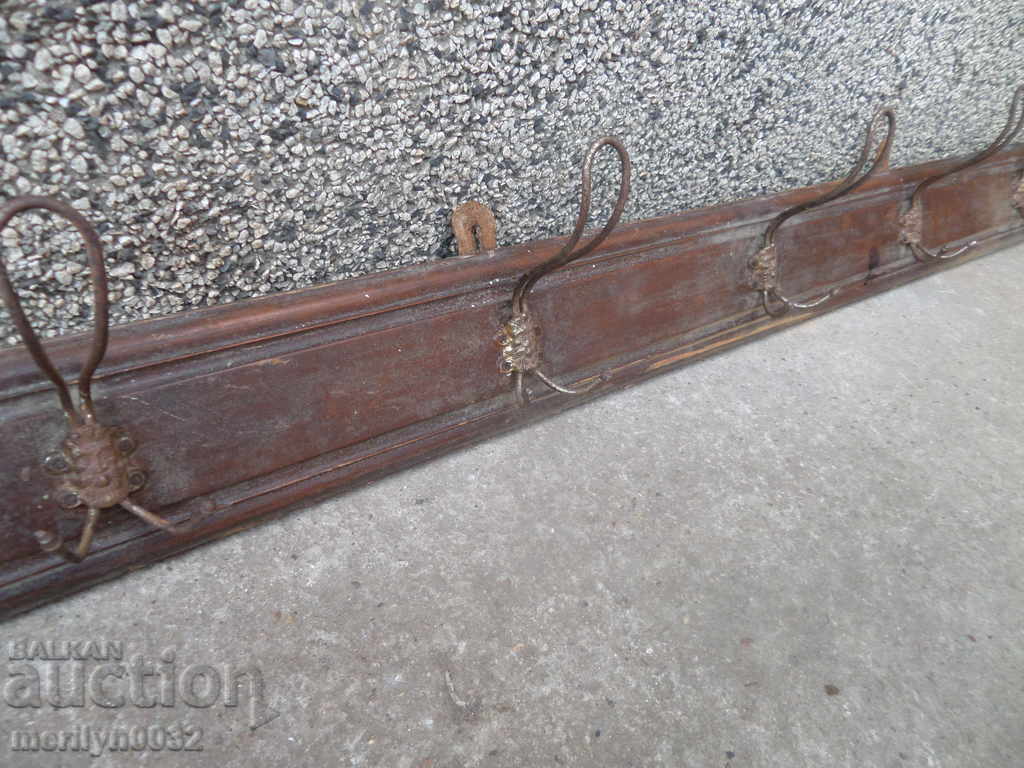 Old bourgeois hanging wooden wrought iron - 7 Old bourgeois hanging wooden wrought iron - 7