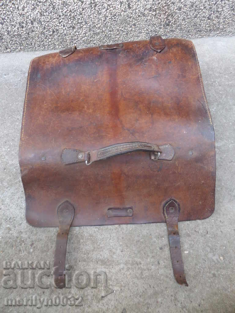 Old Army leather bag WW1 wallet kemmer wallet - 6 Old Army leather bag WW1 wallet kemmer wallet - 6