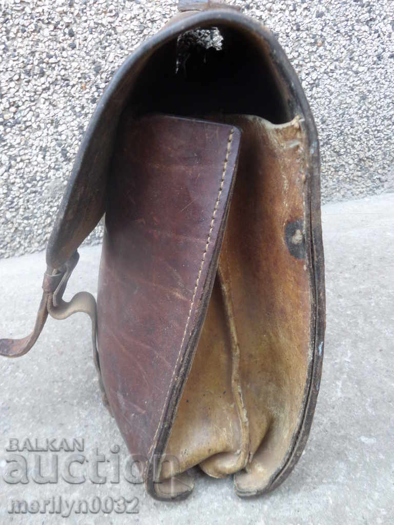 Old Army leather bag WW1 wallet kemmer wallet - 7 Old Army leather bag WW1 wallet kemmer wallet - 7