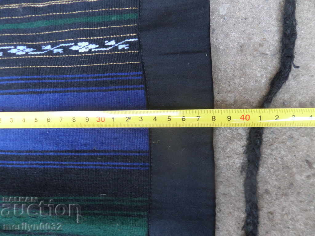Old woven, embroidered and embroidered apron, costume, sukman - 5