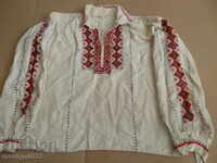 Παλιό αυθεντικό κεντημένο πουκάμισο κεντήματα φορούν kenar