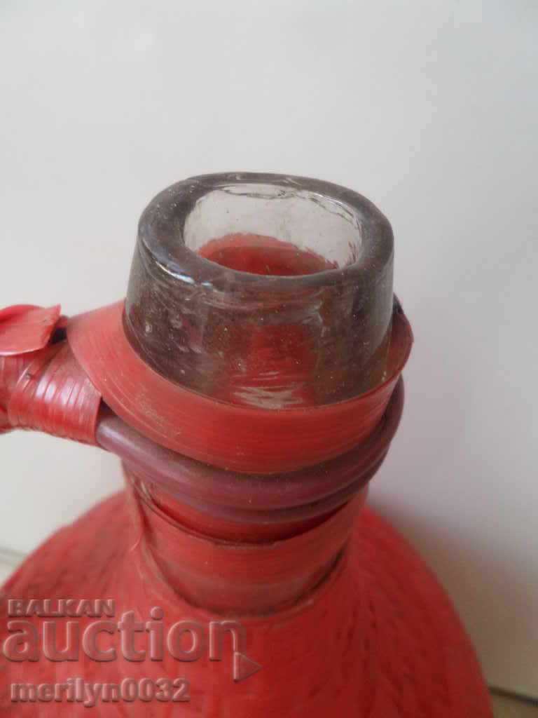 An old glass bottle of damagan bash wine bottle for the brandy container - 5