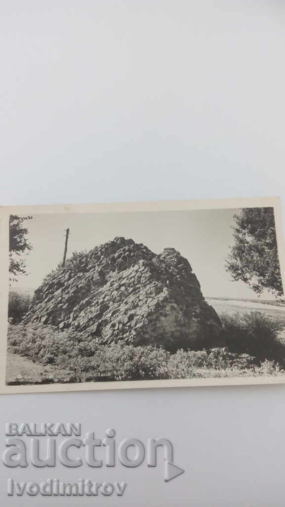 Пощенска картичка Ахтопол Крепостната стена 1962