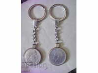 Old coins - key chains