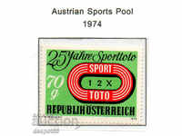 1974. Austria. 25 de ani de sport.