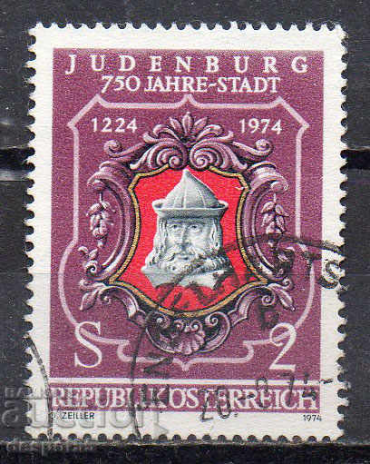 1974. Австрия. 750 г. на град Юденбург .