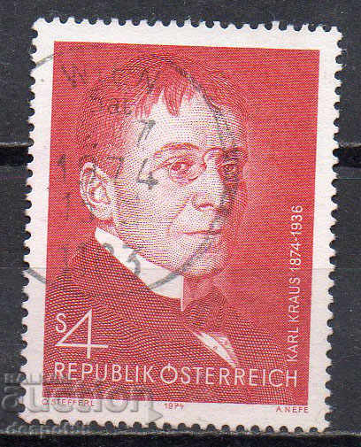 1974. Austria. Karl Kraus - scriitor și jurnalist austriac.