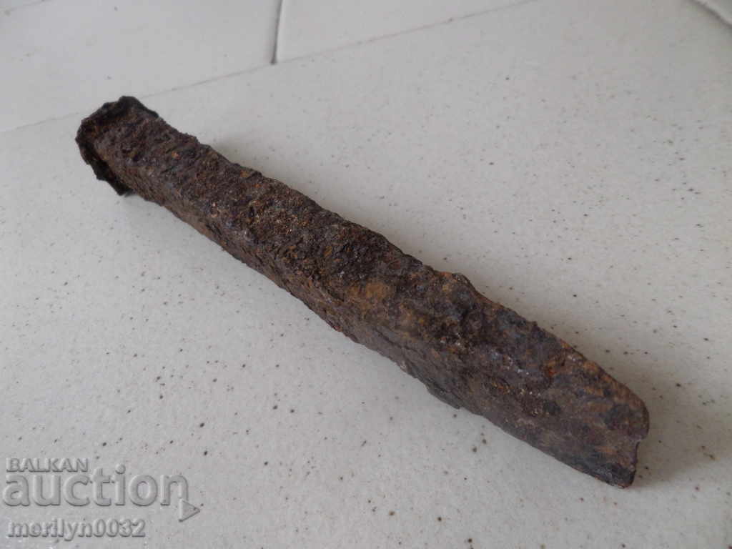 Renaissance wrought iron chopper - 6