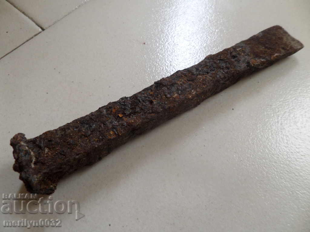 Renaissance wrought iron chopper - 7