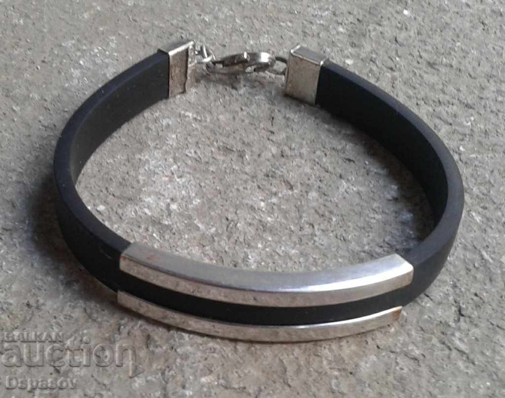 Silver Oxette Unisex Bracelet