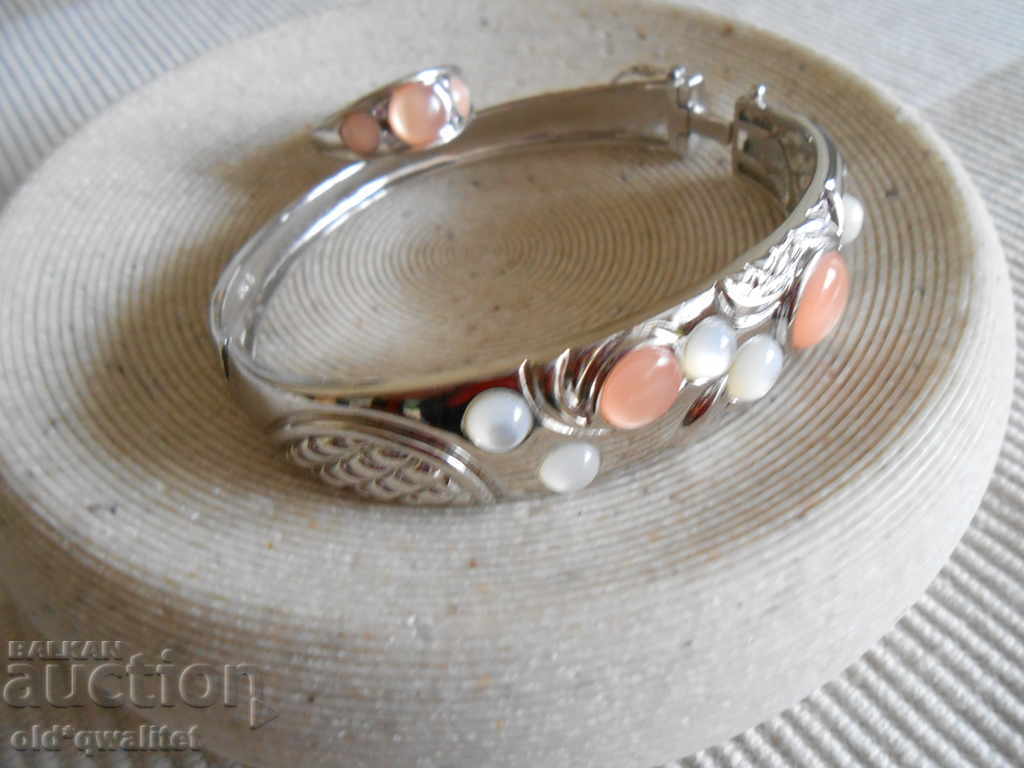 COMPLEX: GRAY and RING, Lunar stone in Srebro 925 - 7