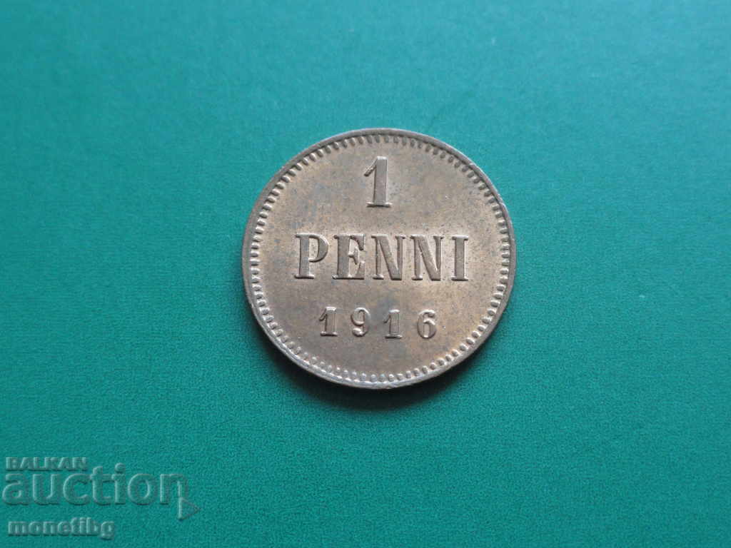 Russia (for Finland) 1916 - 1 penny - 5 Russia (for Finland) 1916 - 1 penny - 5