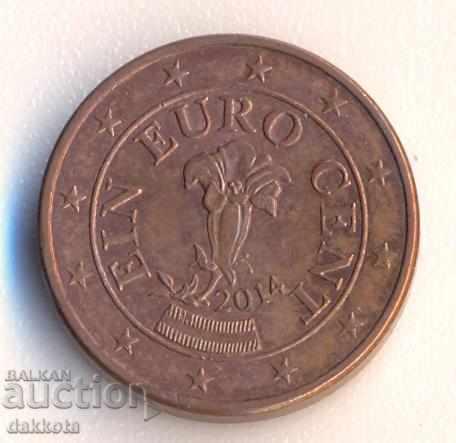 Αυστρία euro cent 2014