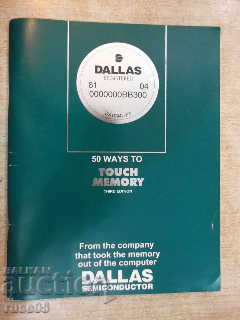 Book "50 - WAYS TO TOUCH MEMORY" - 92 pp.