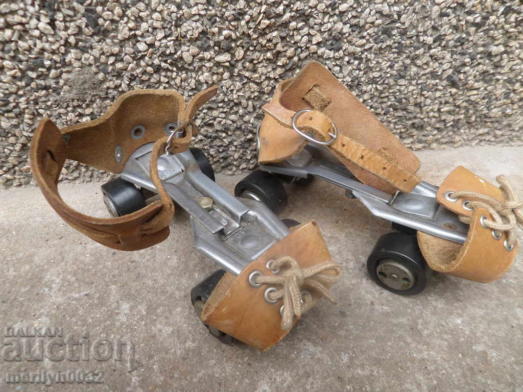 Auction  Roller skates from the toy, toy, sports attribute USSR