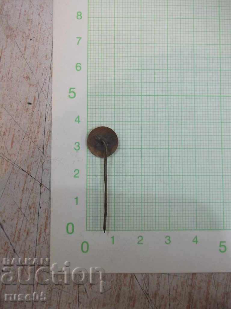 Badge "DK - Rousse" with price 5.00 BGN | € 2.56 Badge "DK - Rousse" with price 5.00 BGN | € 2.56