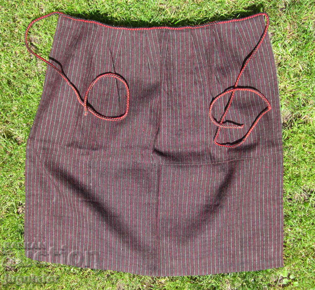 original antique Bulgarian folk costume apron with price 10.00 BGN | € 5.11