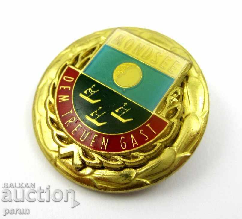 HERALDY-COAT-OF-COAT-MONDSEE-AUSTRIA-BADGE OF HONOR with price 7.00 BGN | € 3.58