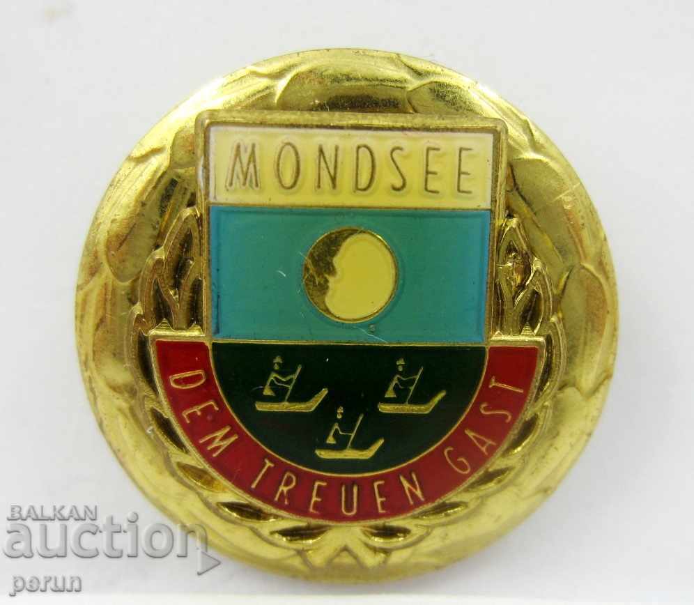 Delivery of HERALDY-COAT-OF-COAT-MONDSEE-AUSTRIA-BADGE OF HONOR