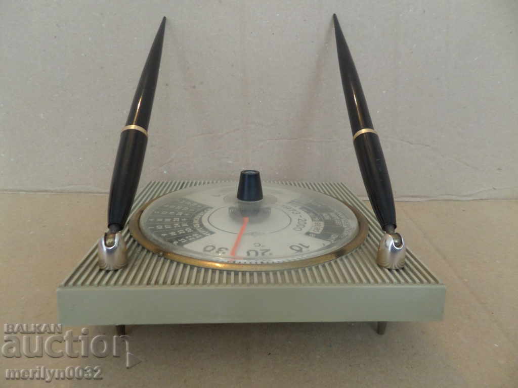 Soviet calendar thermometer pens pen USSR Moscow - 5