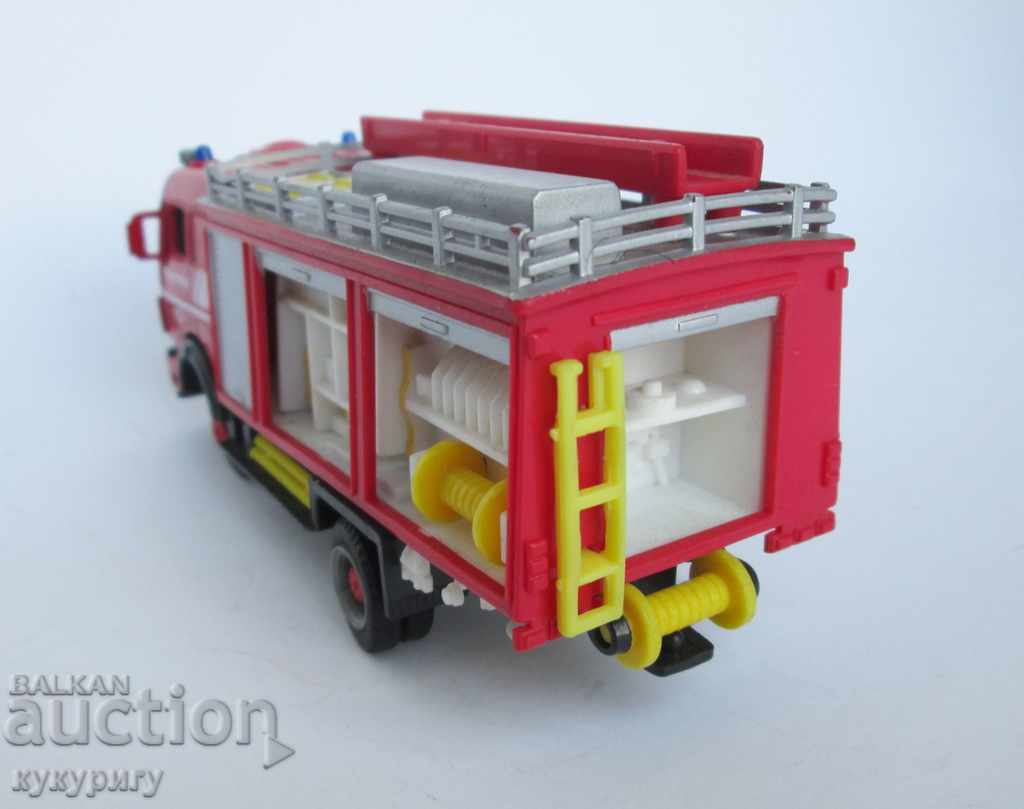 Auction  Plastic Small Model Model Fire Truck Germany