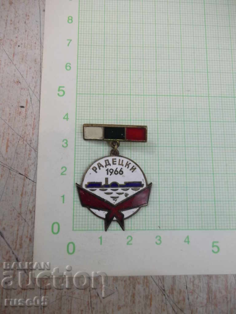 Badge "Radetski 1966"
