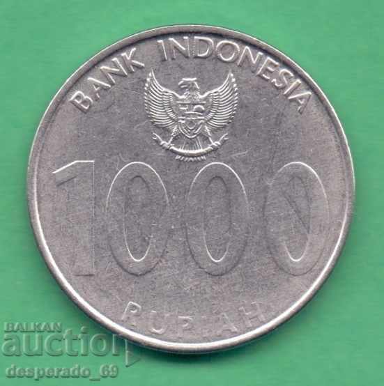 (¯` '•. ¼ 1000 ρουπίες 2010 ΙΝΔΟΝΗΣΙΑ ¸ ") ¯¯)