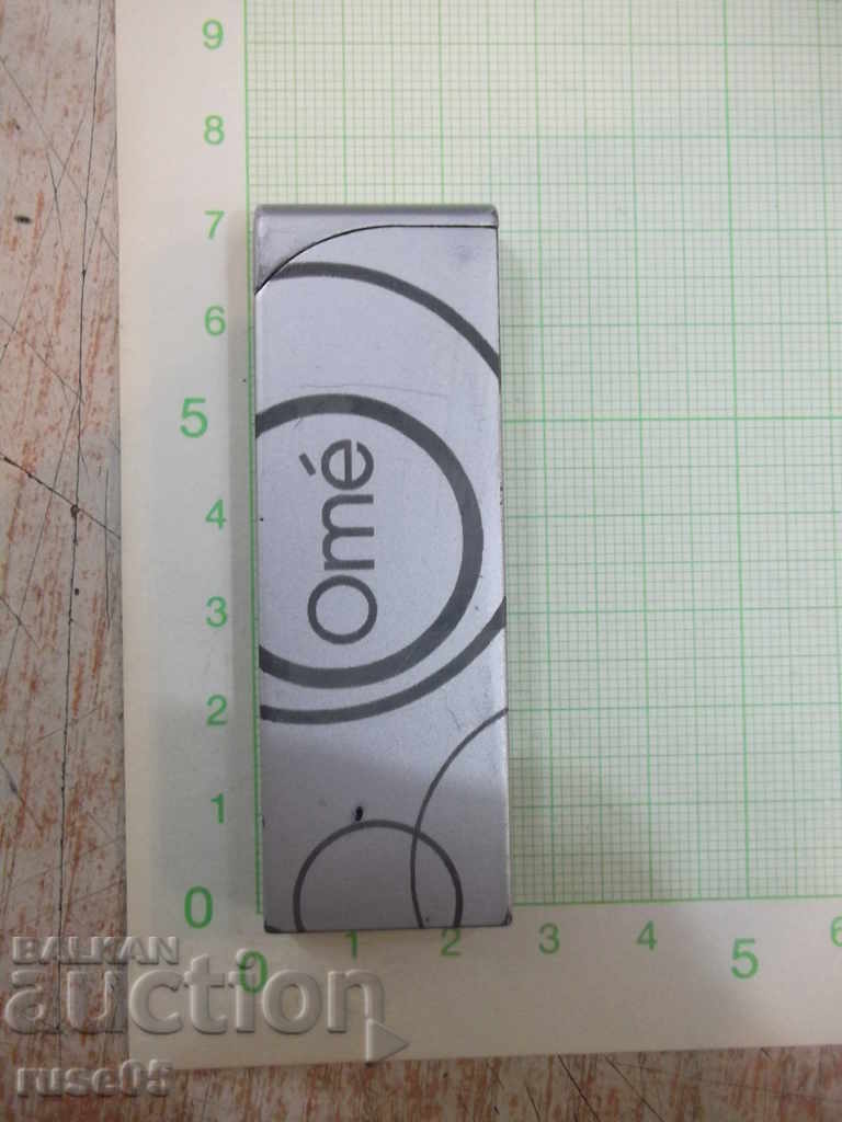 Lighter "Omé" gas piezo crystalline with soft flame working with price 7.00 BGN | € 3.58