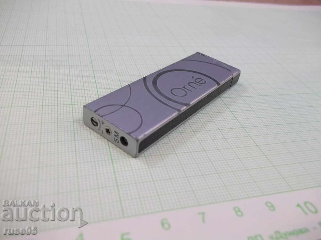 Lighter "Omé" gas piezo crystalline with soft flame working - 5