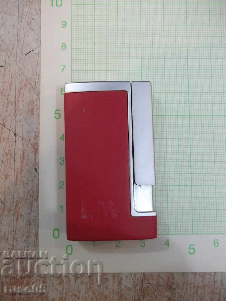 Lighter "L & M" gas piezo crystalline with jet flame
