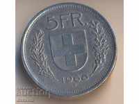 Ελβετία 5 φράγκα 1968