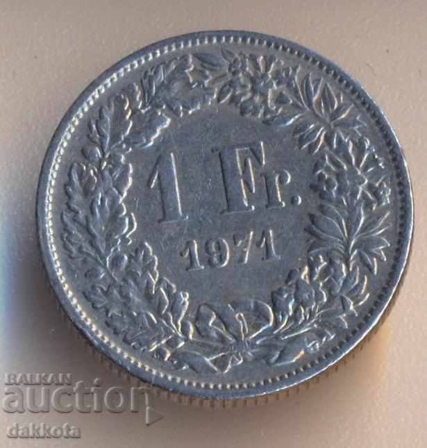 Switzerland Franc 1971