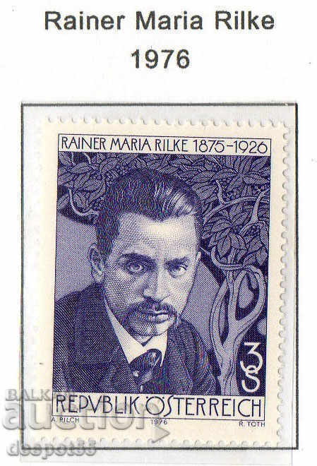 1976. Αυστρία. Rainer Maria Rilke (1875-1926).