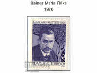 1976. Austria. Rainer Maria Rilke (1875-1926).