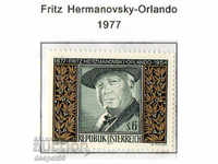 1977. Austria. Fritz Herzmanovsky-Orlandos, scriitor.