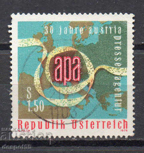 1976. Austria. A 30-a agenție austriacă de știri.