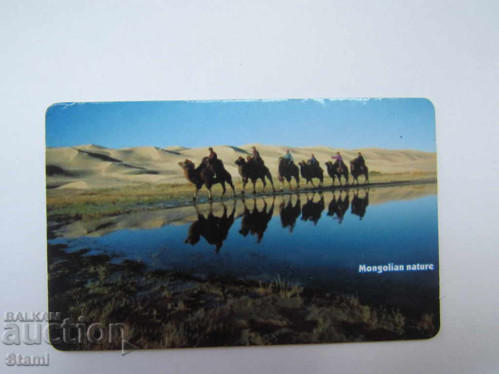 Auction Set magnet and postcard from Mongolia-Gobi-4 Auction Set magnet and postcard from Mongolia-Gobi-4