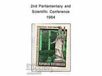 1964. Austria. A doua conferință parlamentară-științifică, Viena.