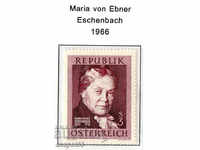 1966. Αυστρία. Βαρόνη Μαρία von Ebener-Eschenbach, συγγραφέας.