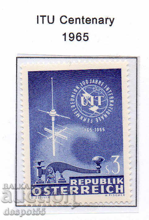 1965. Austria. 100 yrs ITU.