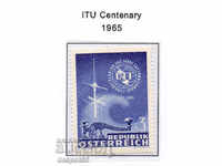 1965. Австрия. 100 г. ITU.