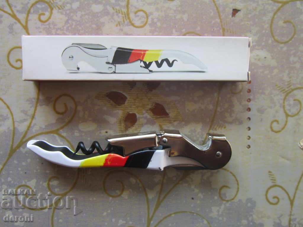 Unique corkscrew opener blade Jacques Pulltap s with price 20.00 BGN | € 10.23