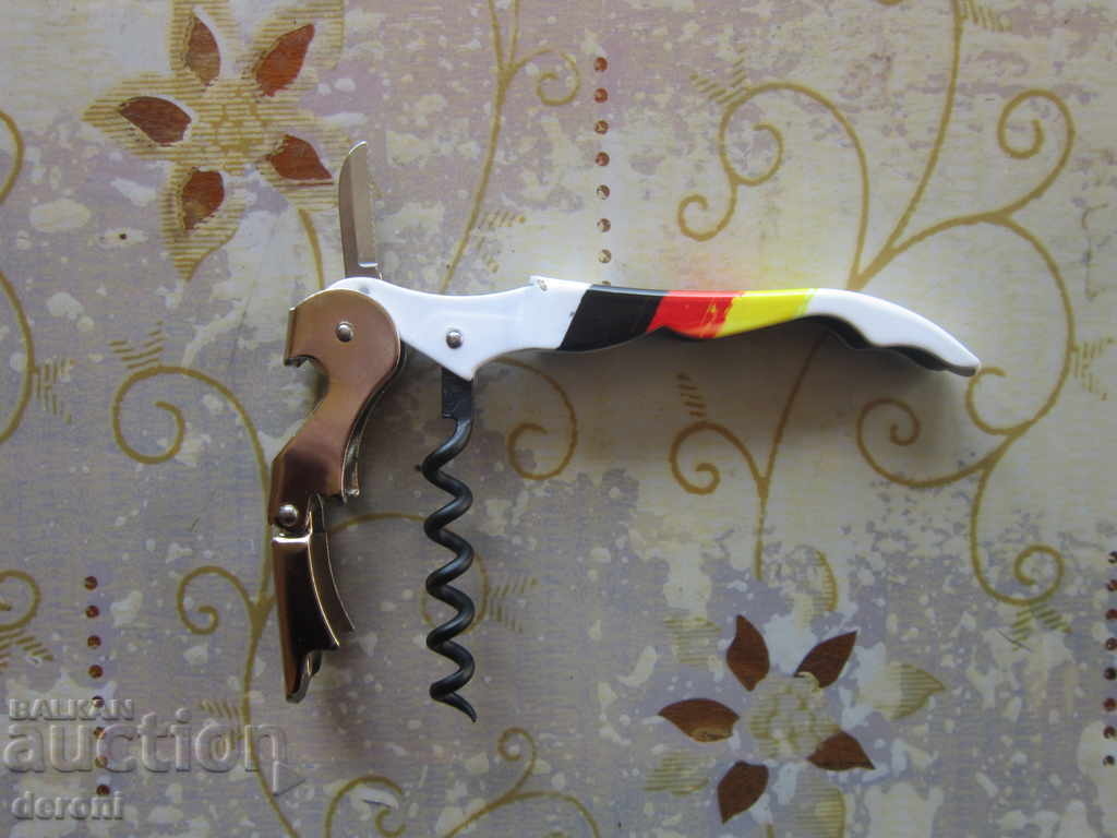 Auction  Unique corkscrew opener blade Jacques Pulltap s