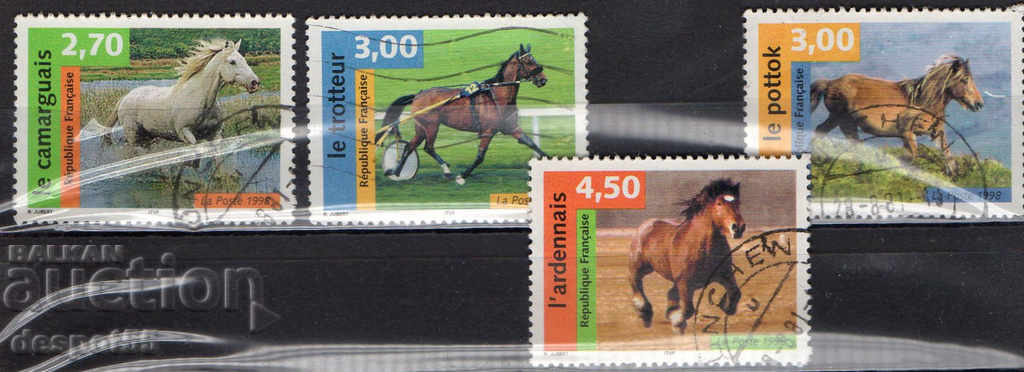 1998. France. Horses.
