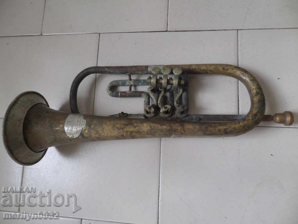 Fligorna BOLAND & FUCHS musical instrument Kingdom of Bulgaria - 7