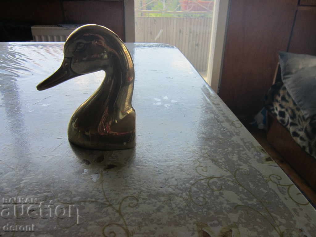 Παράδοση Χάλκινο γλυπτό σχήμα ειδώλιο κύκνο Παράδοση Χάλκινο γλυπτό σχήμα ειδώλιο κύκνο