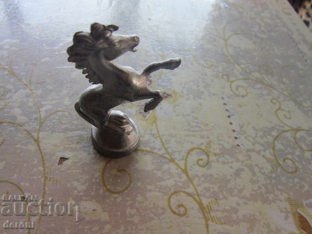 Auction An old figure piece of plastic on a horse Auction An old figure piece of plastic on a horse