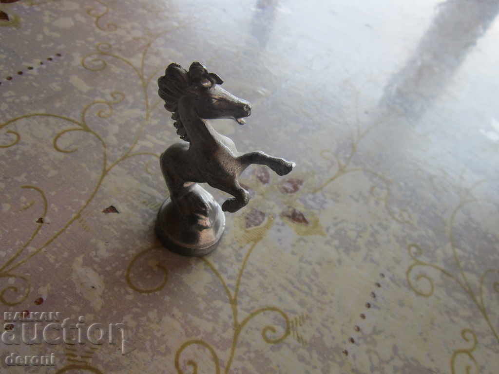 An old figure piece of plastic on a horse - 5 An old figure piece of plastic on a horse - 5